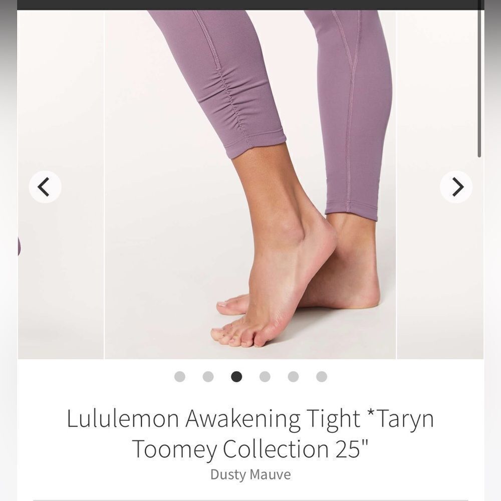 Lululemon Awakening Tight *Taryn Toomey Collection 25"